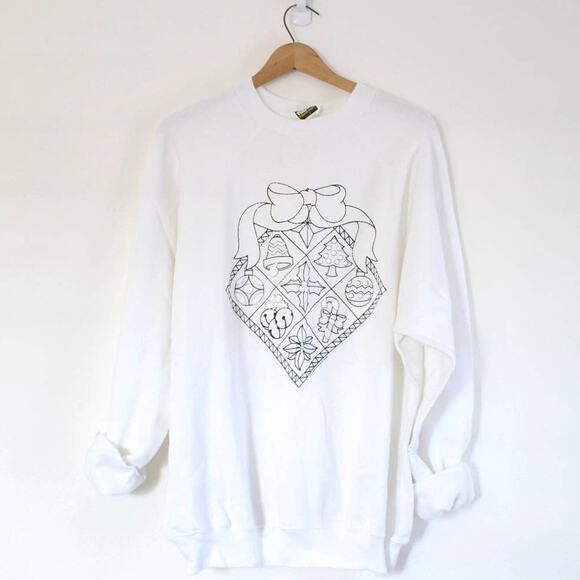 Vintage Christmas Sweatshirt XL - Picture 1 of 4